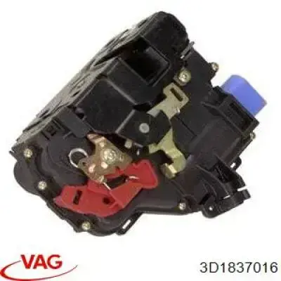 Fecho da porta dianteira direita VAG 3D1837016 preço, a partir de 42,55 USD
