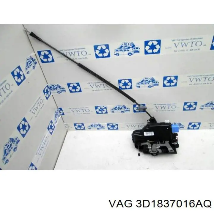 Fecho da porta dianteira direita VAG 3D1837016AQ