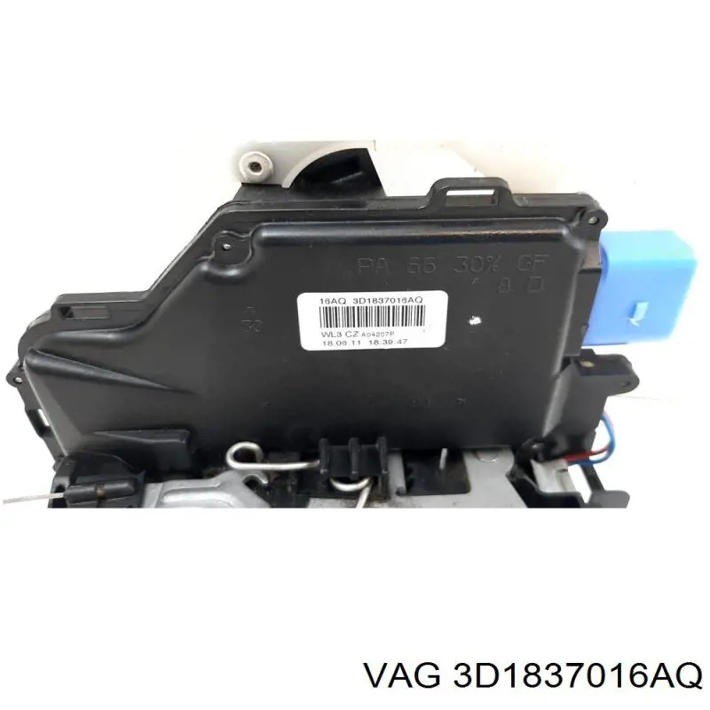 3D1837016AQ VAG Fecho da porta dianteira direita
