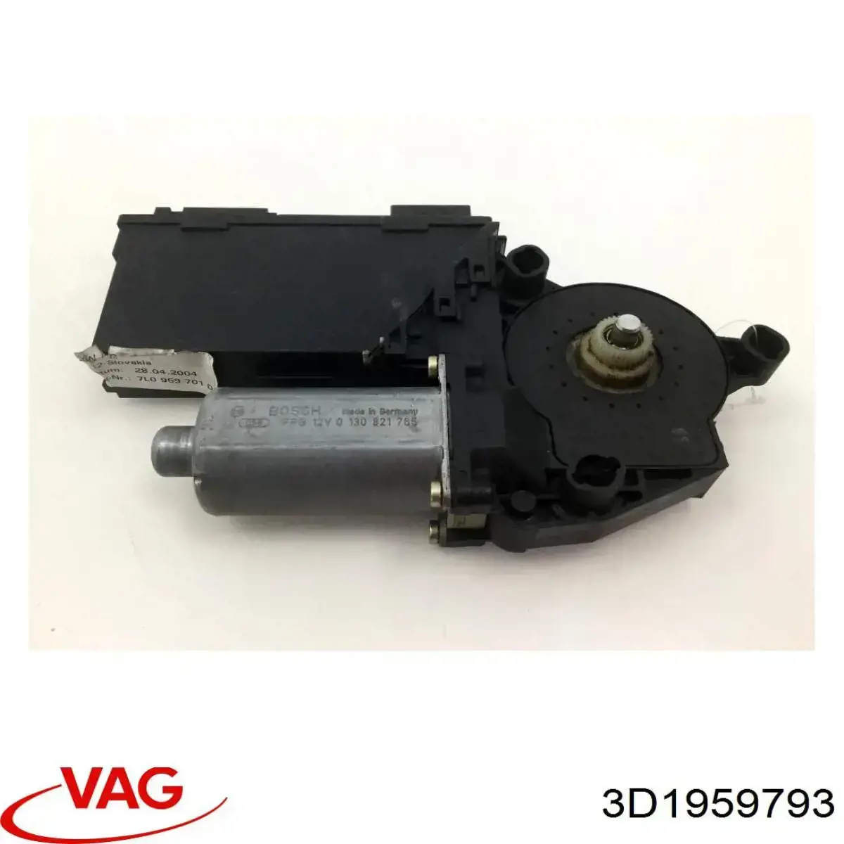 Compre 7L0959701H00A VAG Motor de acionamento de vidro da porta dianteira esquerda