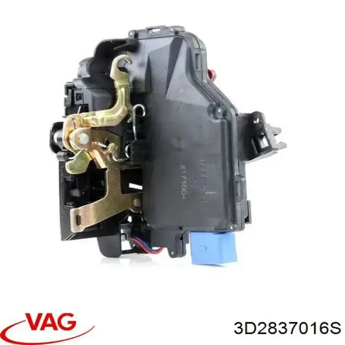 3D2837016S VAG Fecho da porta dianteira direita