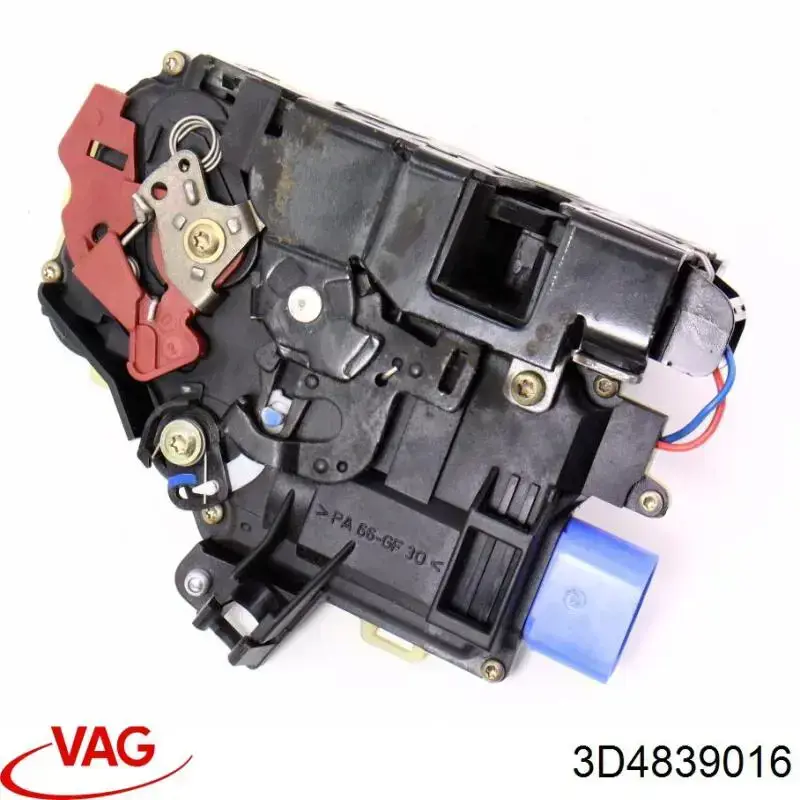 Fecho da porta traseira direita VAG 3D4839016 preço, a partir de 120,88 USD