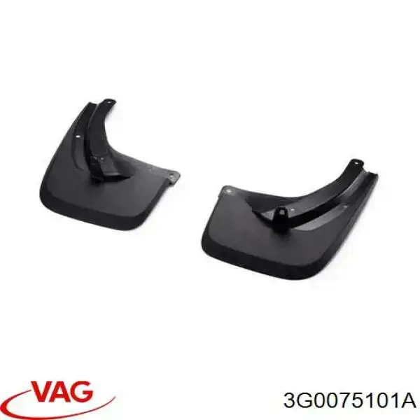 3G0075101A VAG Protetores de lama traseiros, kit