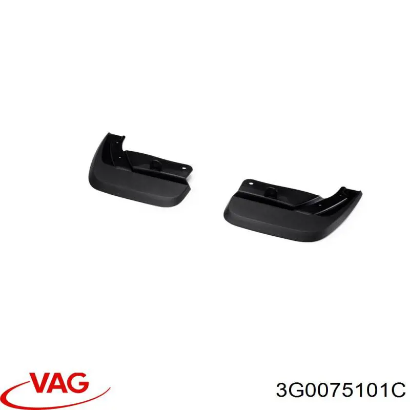 Protetores de lama traseiros, kit VAG 3G0075101C preço, a partir de 70,43 USD