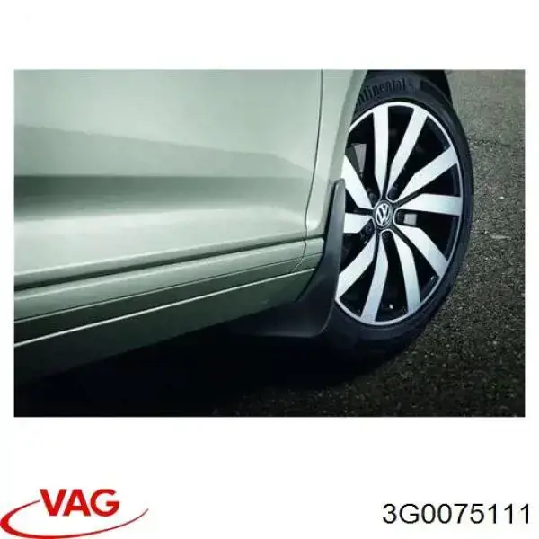 3G0075111 VAG Protetores de lama dianteiros, kit
