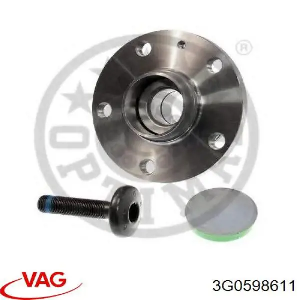 Cubo traseiro VAG 3G0598611 preço, a partir de 97,43 USD