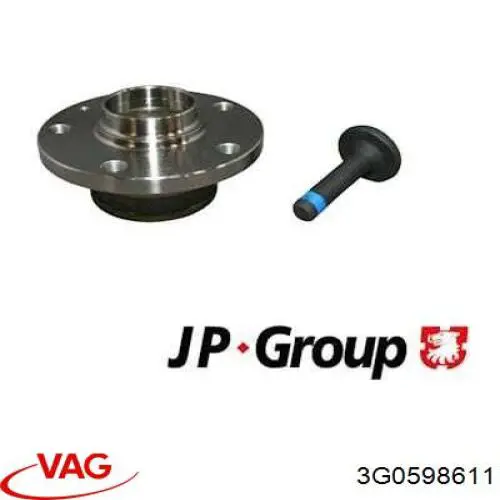 Compre 3G0598611 VAG Cubo traseiro