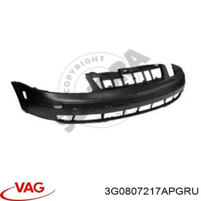 3G0807217APGRU VAG Pára-choque dianteiro