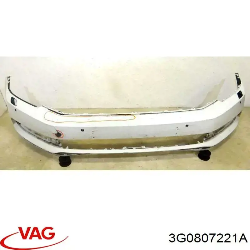 Pára-choque dianteiro VAG 3G0807217K preço, a partir de 121,46 USD