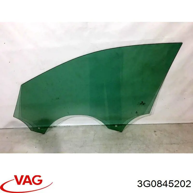 Vidro da porta dianteira direita VAG 3G0845202 preço, a partir de 57,72 USD