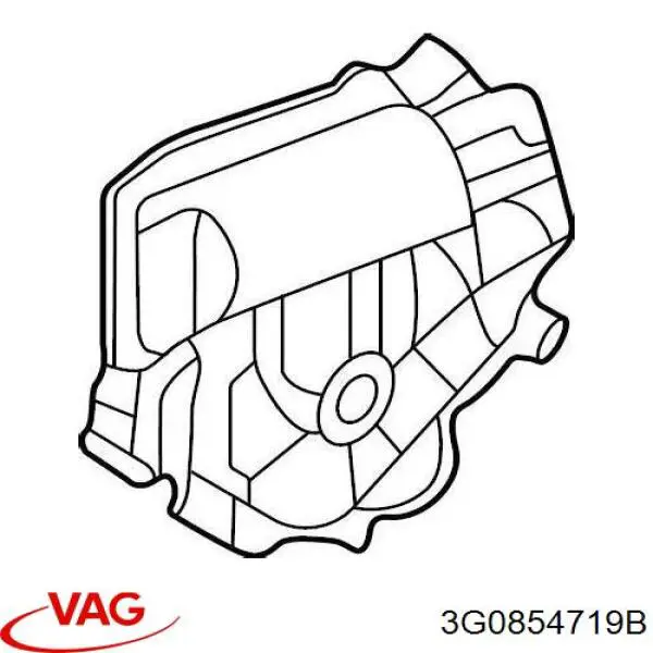 3G0854719A VAG Cápsula (prendedor) de fixação de placas sobrepostas do acesso