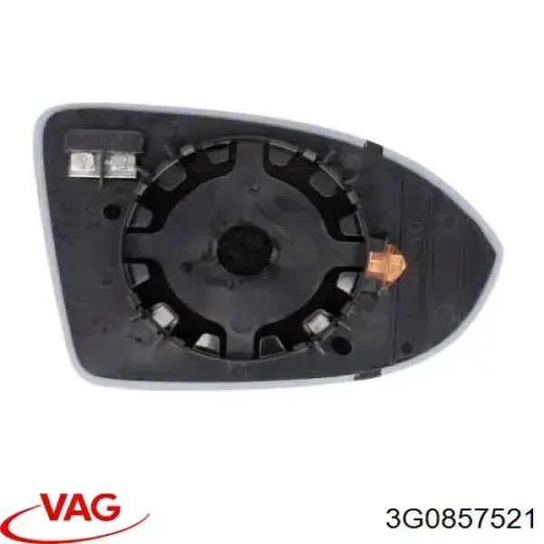 Elemento espelhado do espelho de retrovisão esquerdo VAG 3G0857521 preço, a partir de 21,57 USD