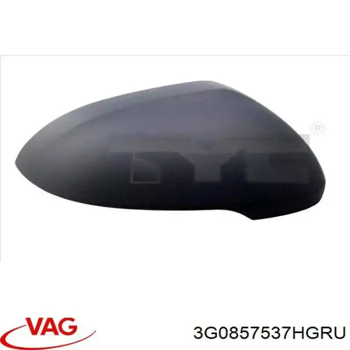 Placa sobreposta (tampa) do espelho de retrovisão esquerdo VAG 3G0857537HGRU preço, a partir de 30,47 USD