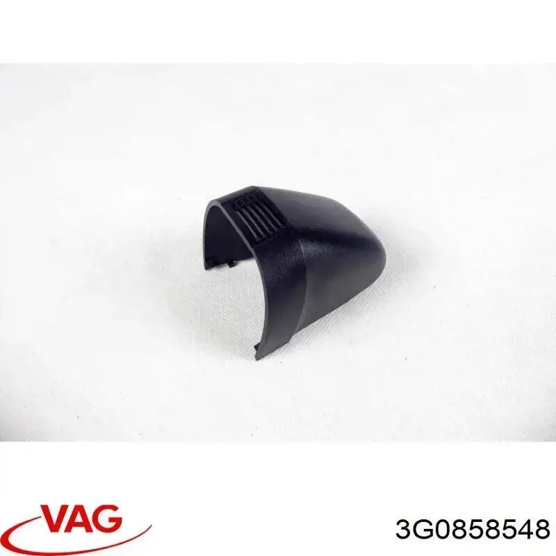 3G0858548 VAG Placa sobreposta (tampa) de suporte de espelho de salão