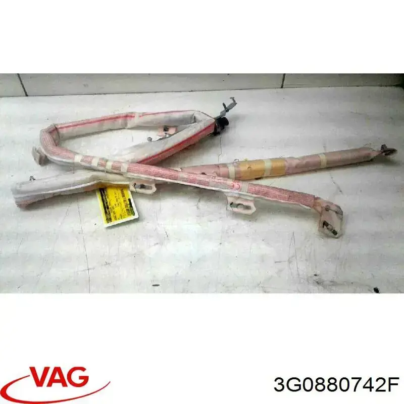 Cinto de segurança (AIRBAG) de estore lateral direito VAG 3G0880742F preço, a partir de 191,64 USD