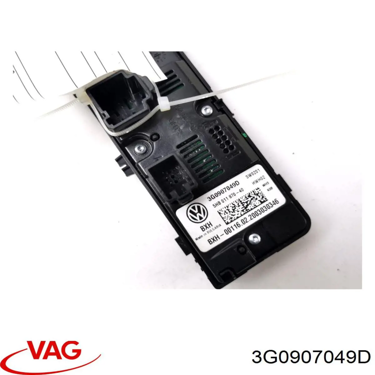 Unidade de controlo dos modos de aquecimento/condicionamento para Volkswagen Golf VIII CD1, DA1