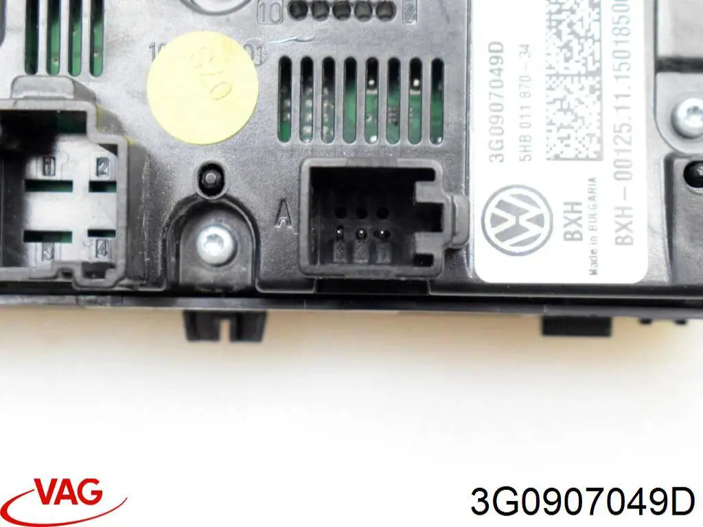  Unidade de controlo dos modos de aquecimento/condicionamento Volkswagen Golf VIII hatchback (CD1, DA1) (2019 - 2026) VIII