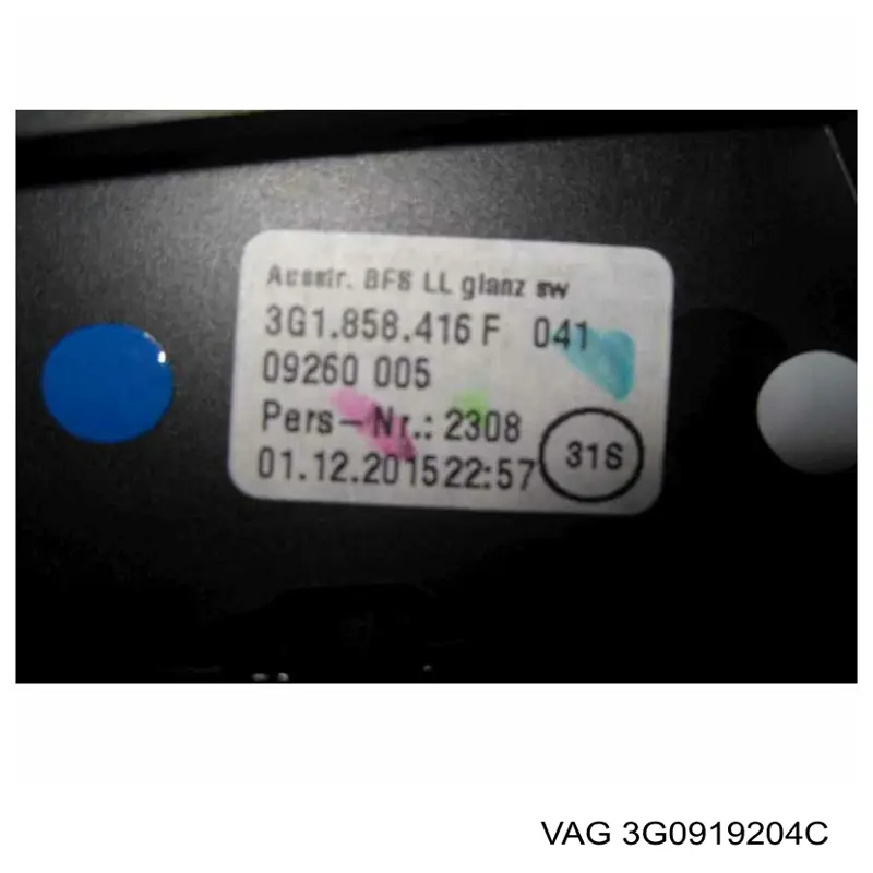 Compre 3G0919204C VAG Relógio do salão