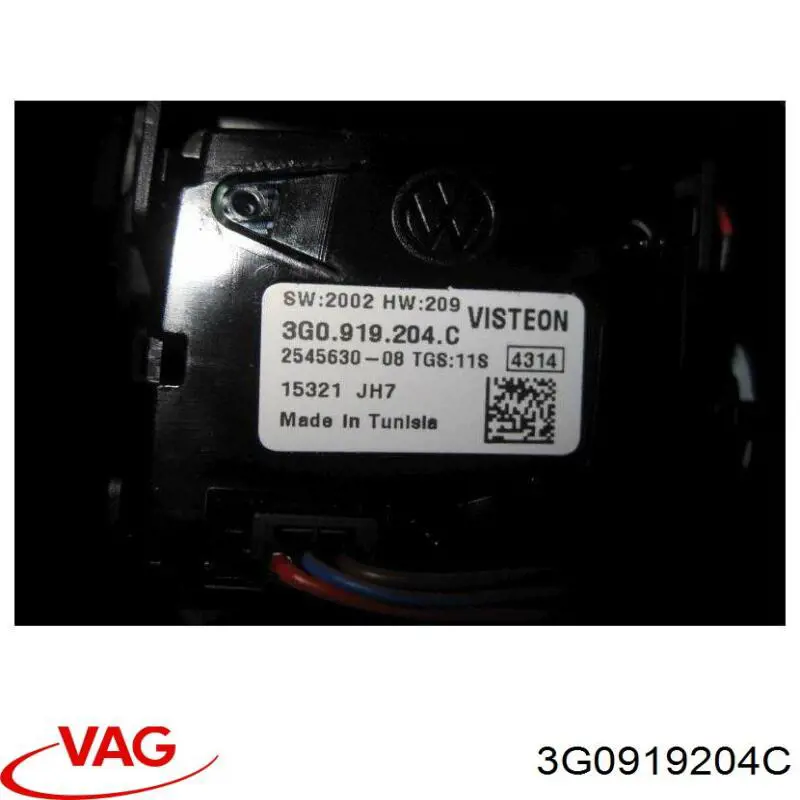 Relógio do salão VAG 3G0919204C preço, a partir de 52,78 USD