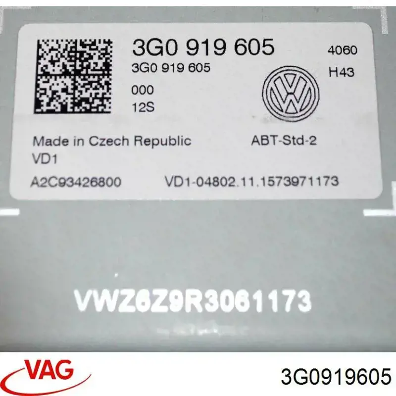Mostrador multifuncional VAG 3G0919605 preço, a partir de 202,96 USD