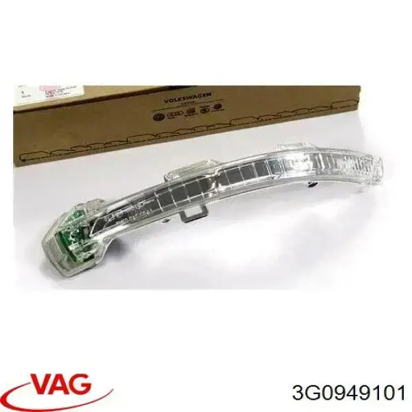 3G0949101 VAG Pisca-pisca de espelho esquerdo