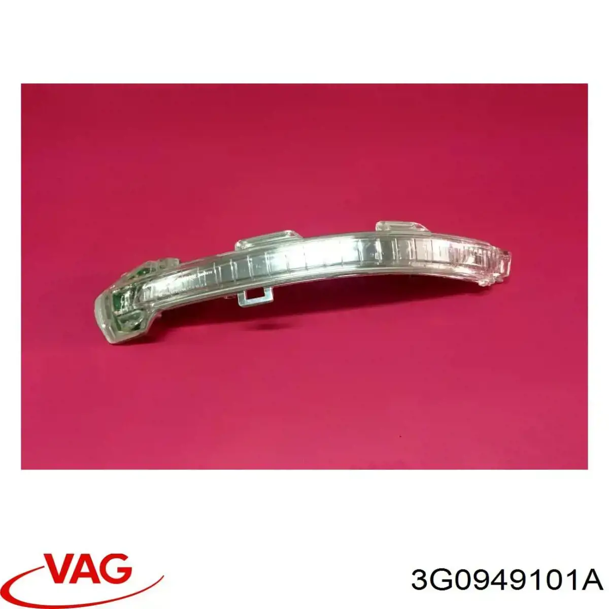3G0949101A VAG Pisca-pisca de espelho esquerdo