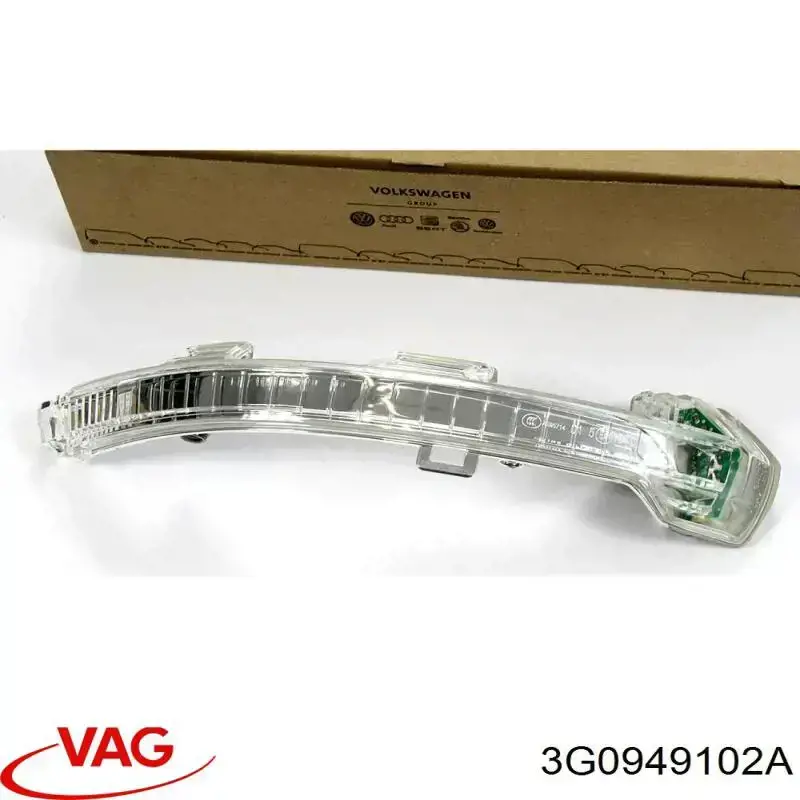 Pisca-pisca de espelho direito VAG 3G0949102A preço, a partir de 37,24 USD