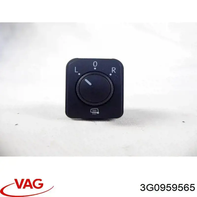 3G0959565 VAG Unidade de controlo dos espelhos de retrovisão, na porta