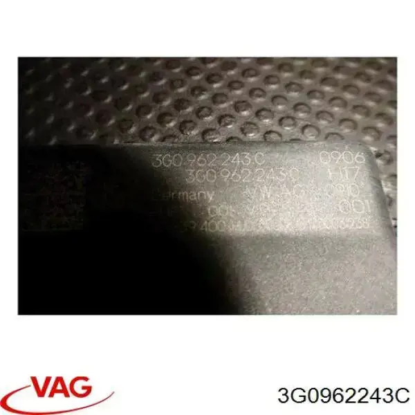 Módulo de direção (Centralina eletrônica) de abertura de tampa de porta-malas (de 3ª/5ª porta traseira) VAG 3G0962243C preço, a partir de 98,75 USD