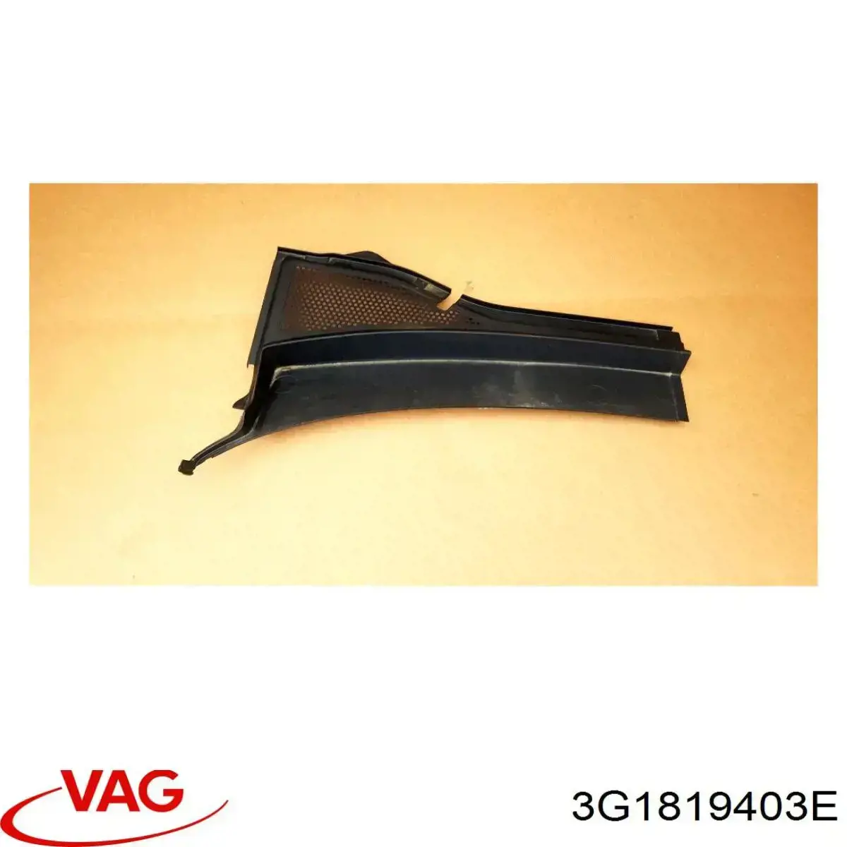 3G1819403E VAG Grelha esquerda de limpadores de pára-brisa