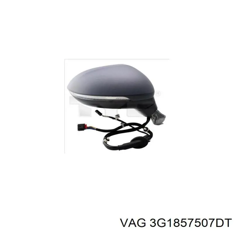 3G1857507DT VAG Espelho de retrovisão esquerdo