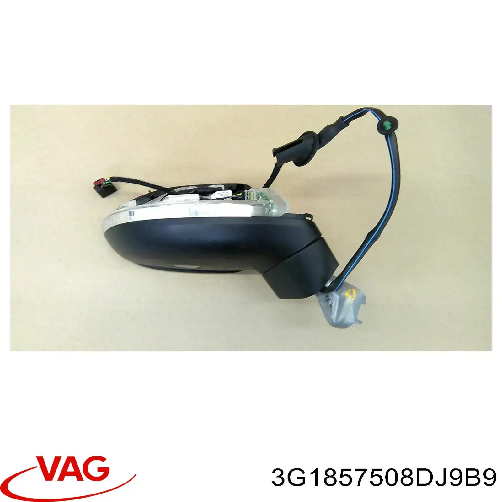 Espelho de retrovisão direito VAG 3G1857508FJ9B9 preço, a partir de 291,83 USD