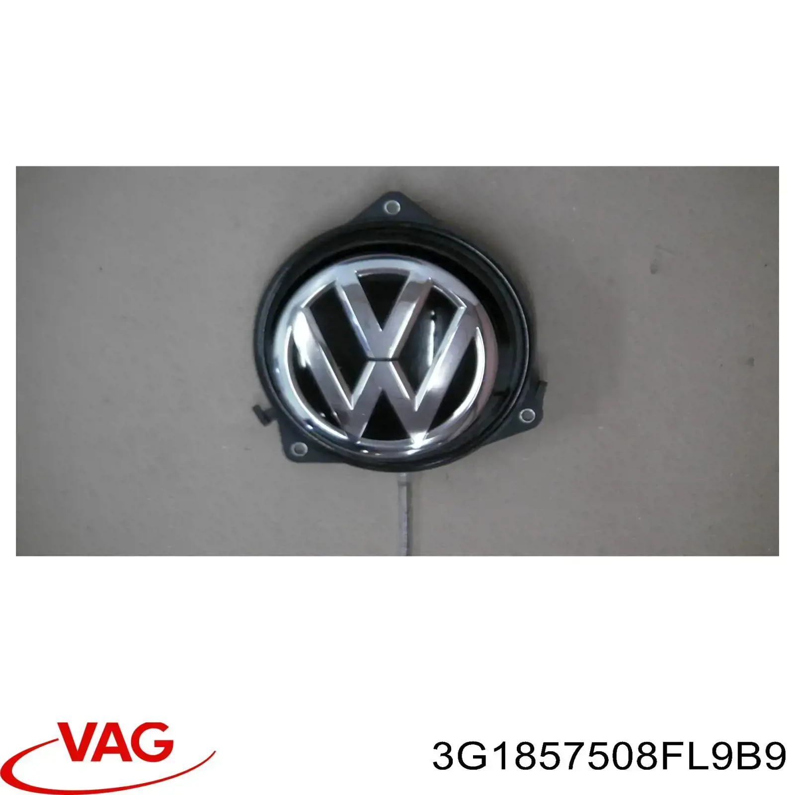 3G1857508FL9B9 VAG Espelho de retrovisão direito