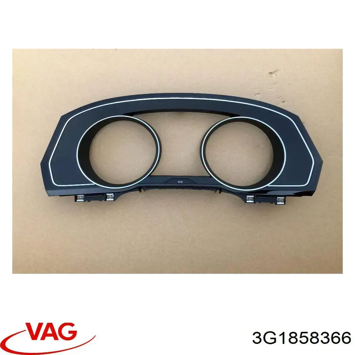 3G1858366 VAG Cobrimento de painel de instrumentos