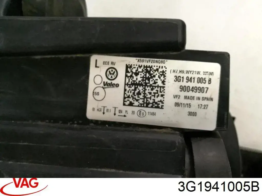 Luz esquerda VAG 3G1941005B preço, a partir de 299,83 USD