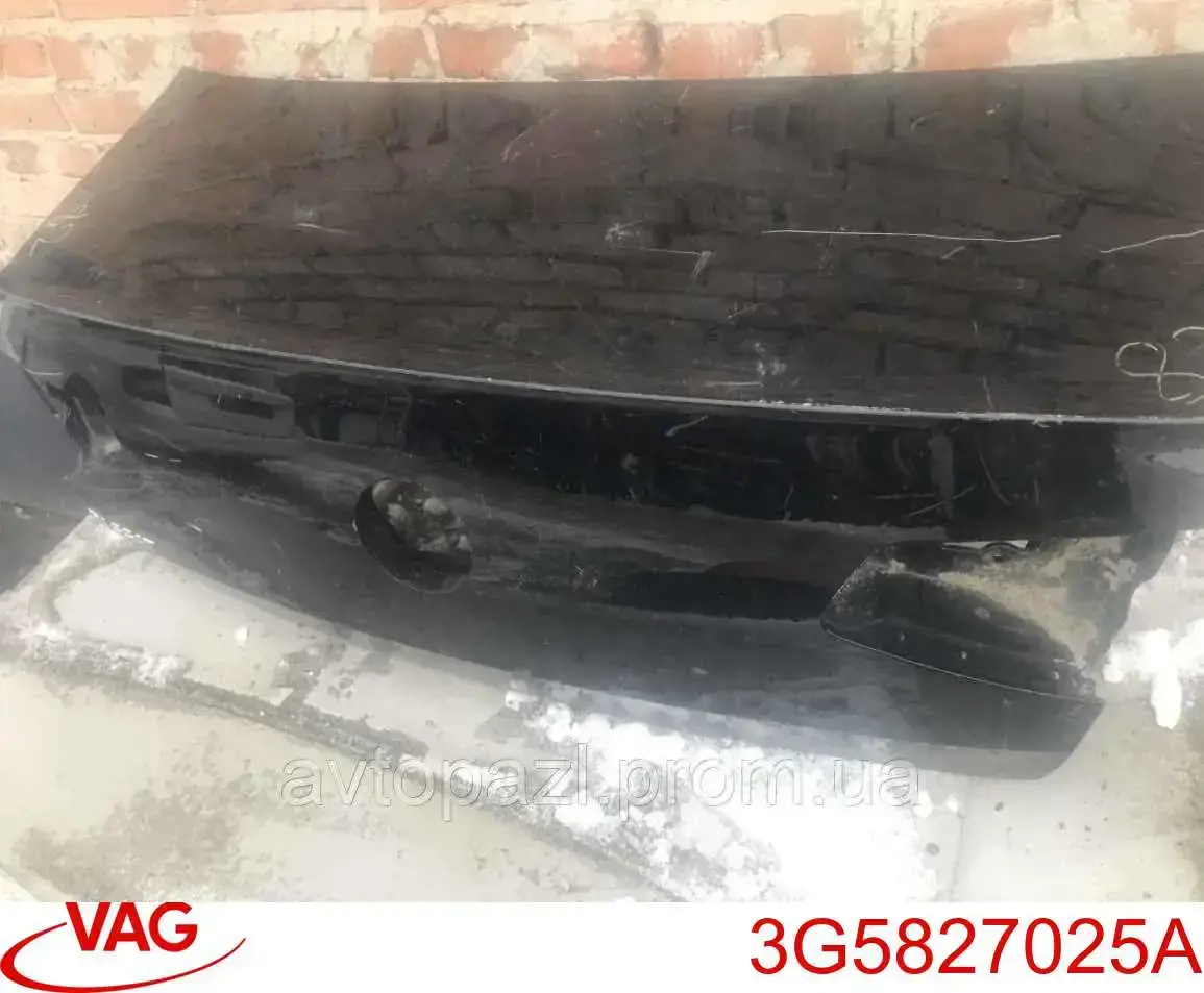 3G5827025A VAG Tampa de porta-malas