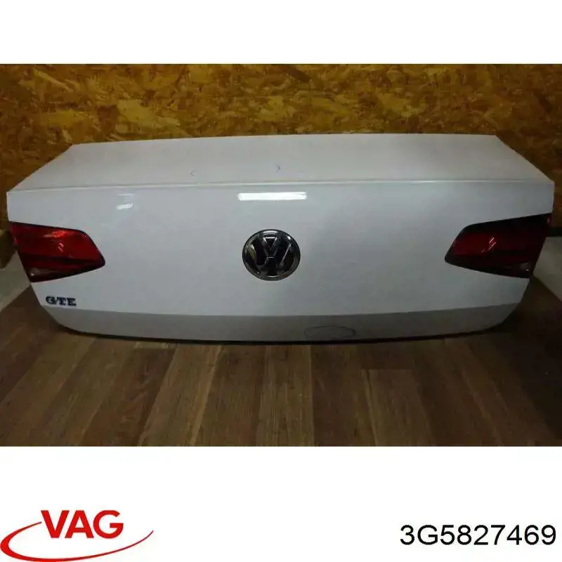 Compre 3G5827469 VAG Puxador externo de tampa de porta-malas (de 3ª/5ª porta traseira)