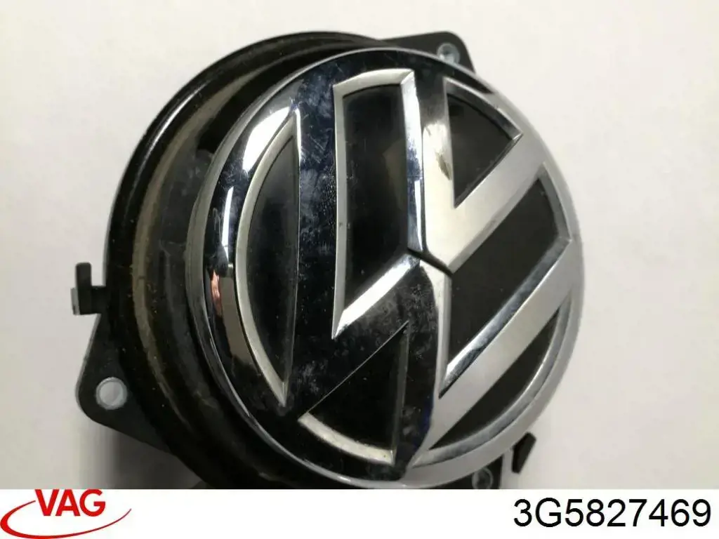 3G5827469 VAG Puxador externo de tampa de porta-malas (de 3ª/5ª porta traseira)