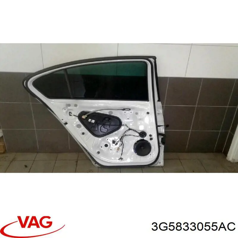 Porta traseira esquerda VAG 3G5833055AC preço, a partir de 748,92 USD
