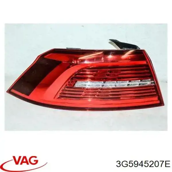 3G5945207E VAG Lanterna traseira esquerda externa