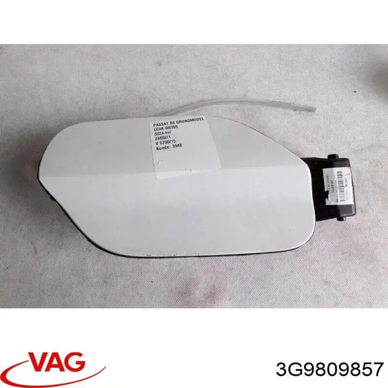 Caixa de gargalo de enchimento do tanque de combustível VAG 3G9809857 preço, a partir de 57,60 USD