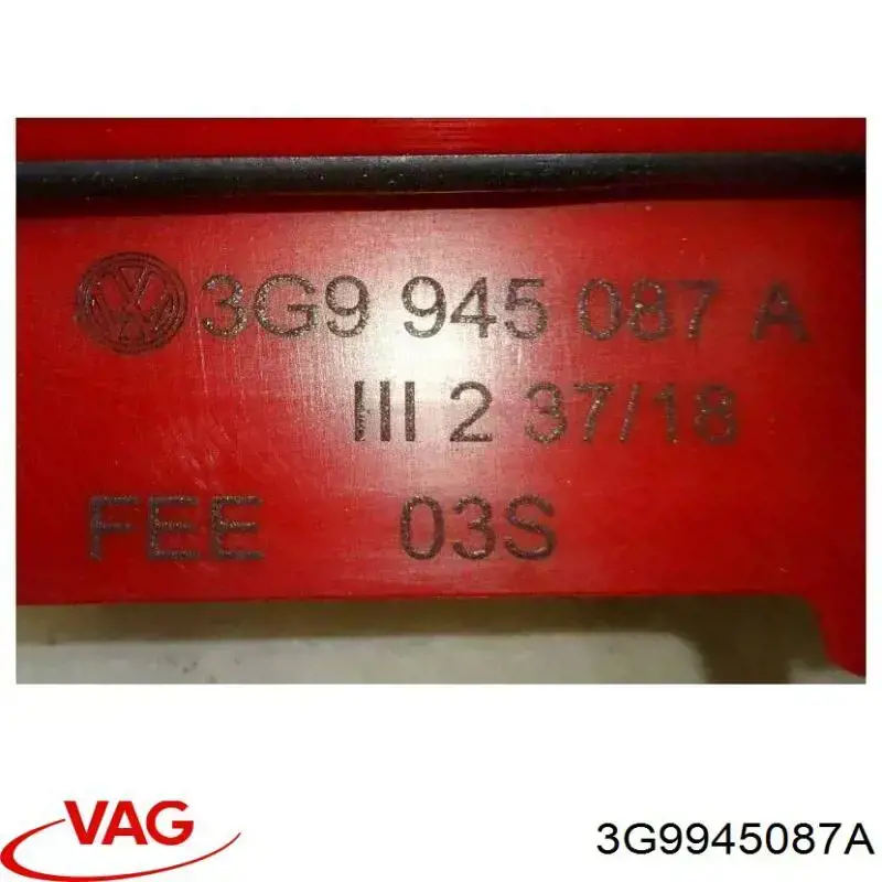 Sinal de parada traseiro adicional VAG 3G9945087A preço, a partir de 103,86 USD