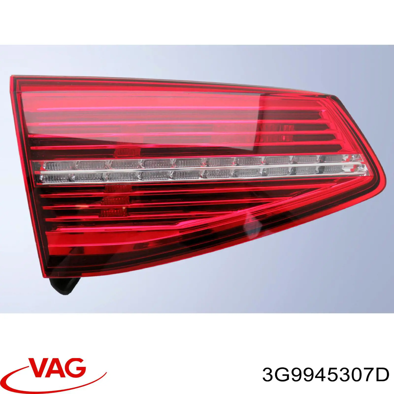 3G9945307D VAG Lanterna traseira esquerda interna