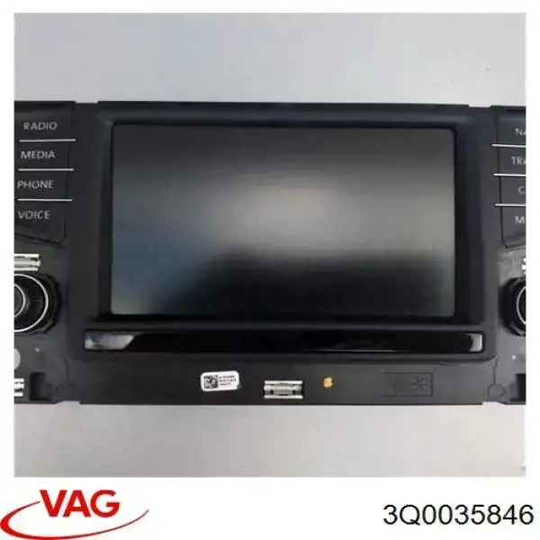 Aparelhagem de som (rádio AM/FM) VAG 3Q0035846 preço, a partir de 424,31 USD
