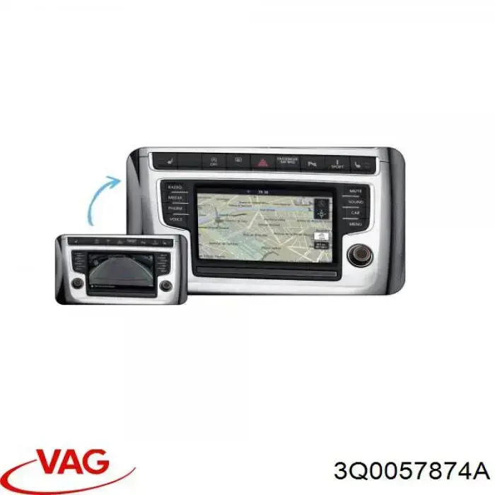 3Q0057874A VAG 