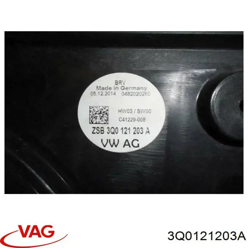 95D3231 Polcar Difusor do radiador de esfriamento, montado com motor e roda de aletas