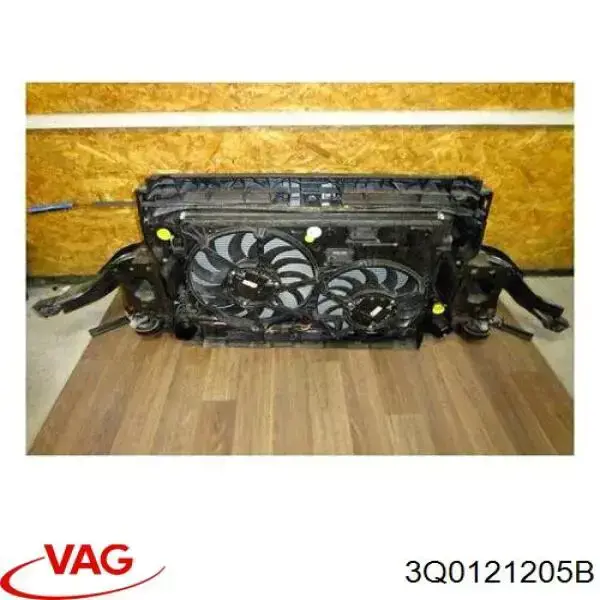 3Q0121205B VAG Difusor do radiador de esfriamento