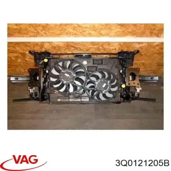 Difusor do radiador de esfriamento VAG 3Q0121205B preço, a partir de 202,99 USD
