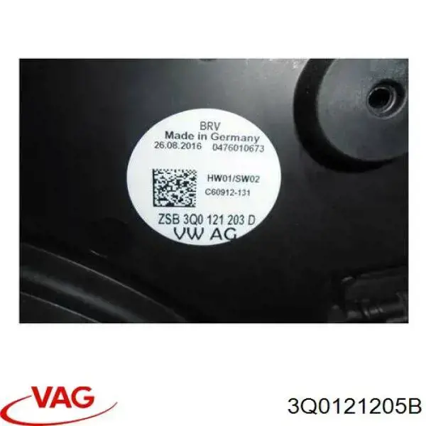 Difusor do radiador de esfriamento VAG 3Q0121205B preço, a partir de 157,43 USD