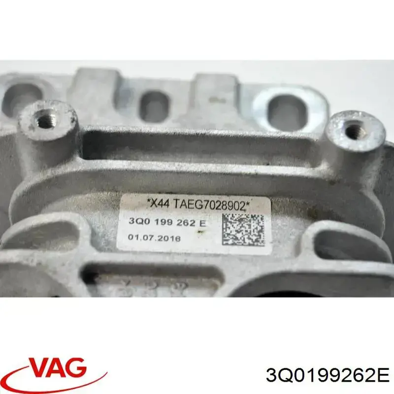 Coxim (suporte) direito de motor 43424 Lemforder